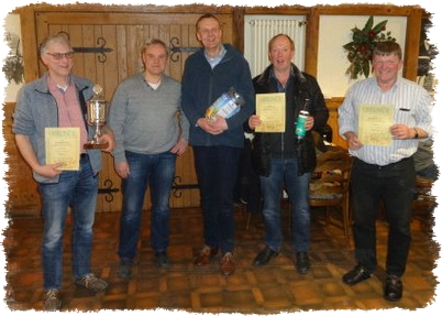 Platz 1 - 3 und Clubsieger Platz 1 - 3 und Clubsieger